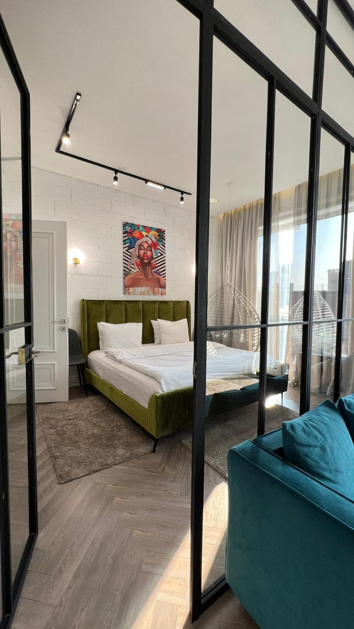 الماتي Hotel Manica Esentai City المظهر الخارجي الصورة